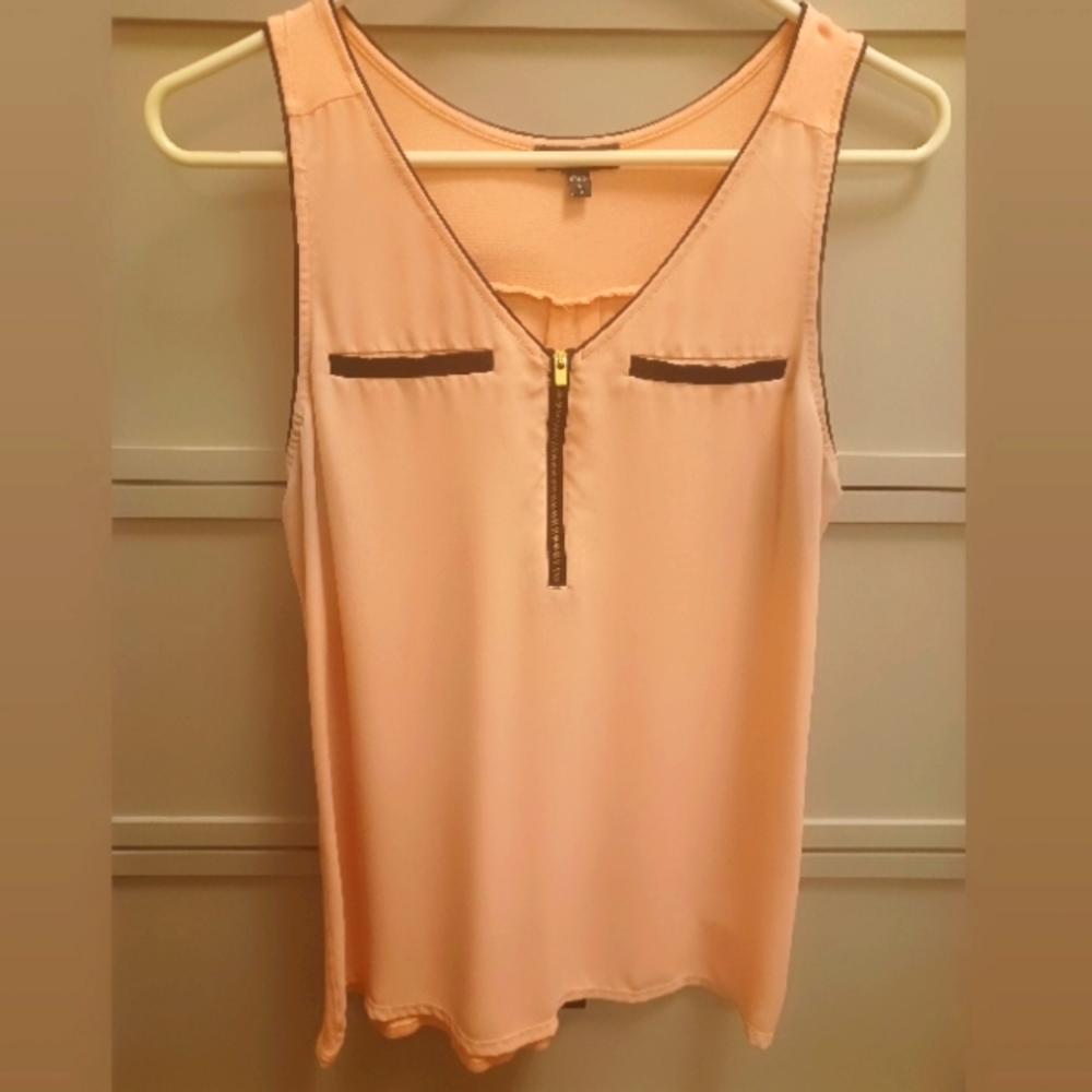 Express womens pink dress shirt